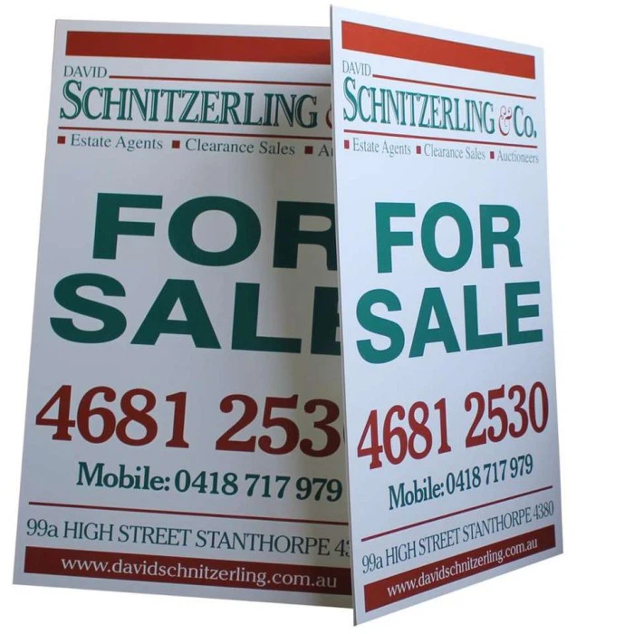 Recyclable PP Site Sign